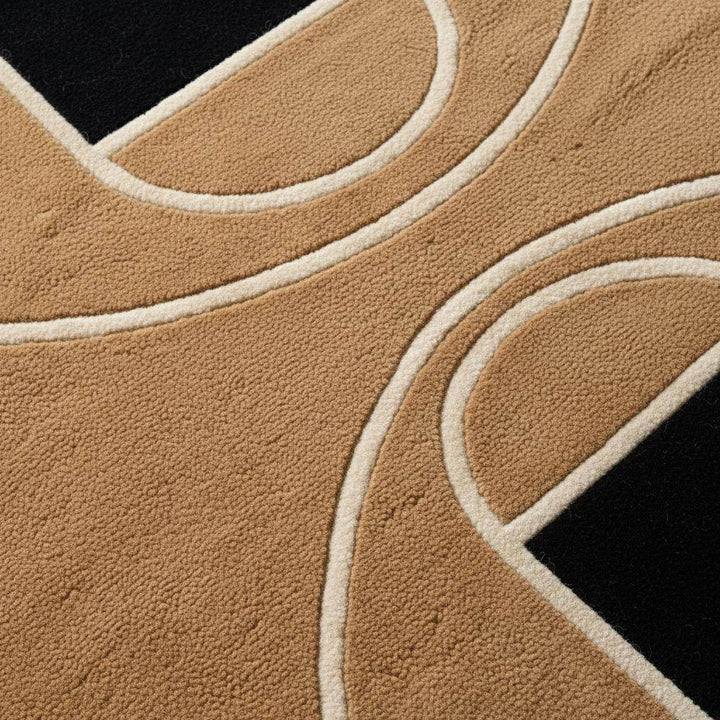 Translation missing: es.Basketball Court Area Rug Modern Geometric Kids Room Decor