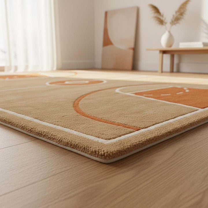 Translation missing: es.Basketball Court Area Rug for Kids Room