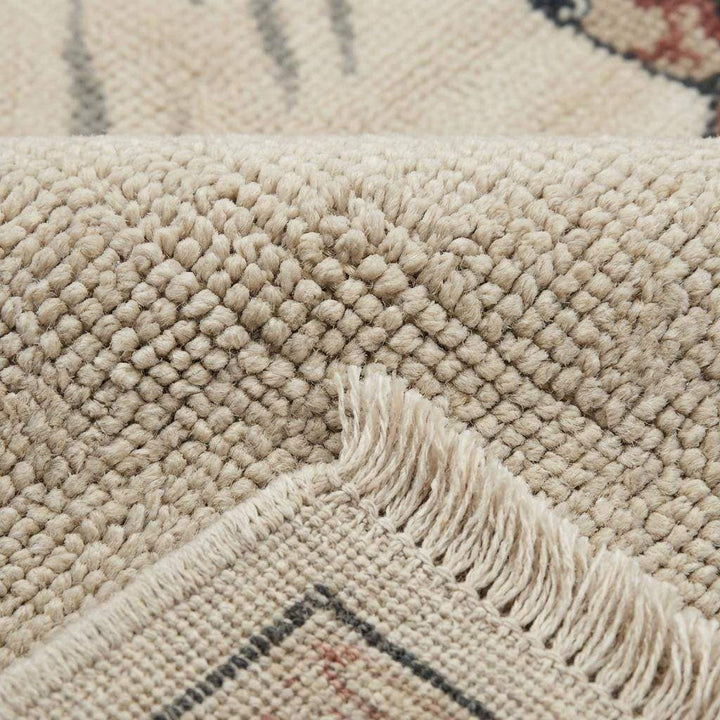 Translation missing: es.Hand Knotted Koi Fish Wool Rug Artistic Asian Style Area Carpet