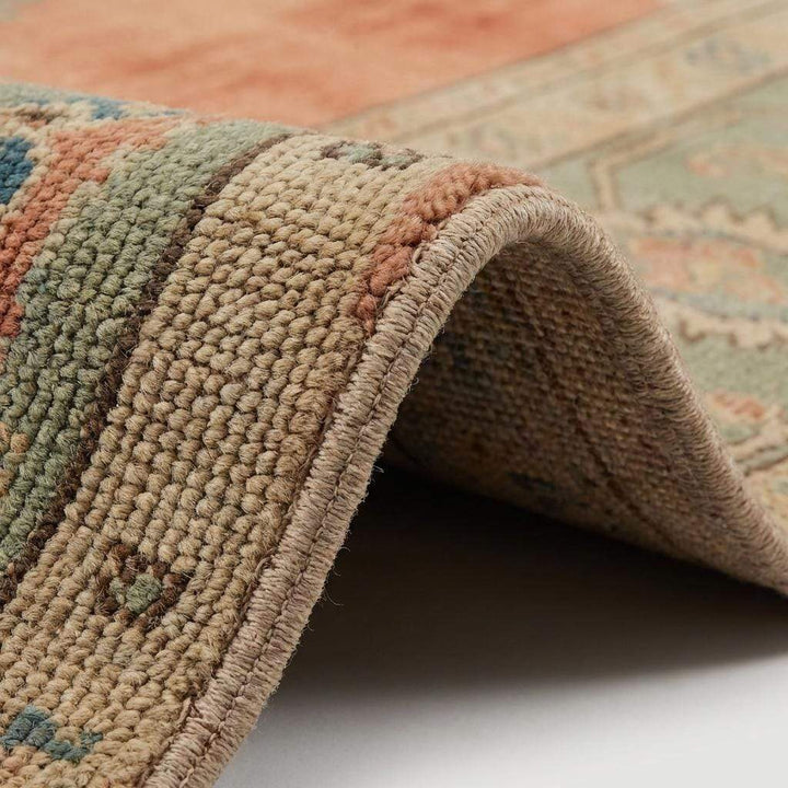 Translation missing: en.Hand Knotted Oushak Wool Rug Traditional Floral Area Rugs For living Room
