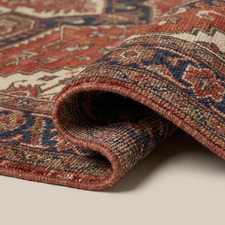 Translation missing: es.Hand Knotted Persian Medallion Wool Area Rug