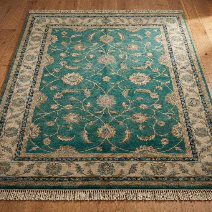 Translation missing: en.Traditional Persian style carpet styling suitable for transitional living room decor