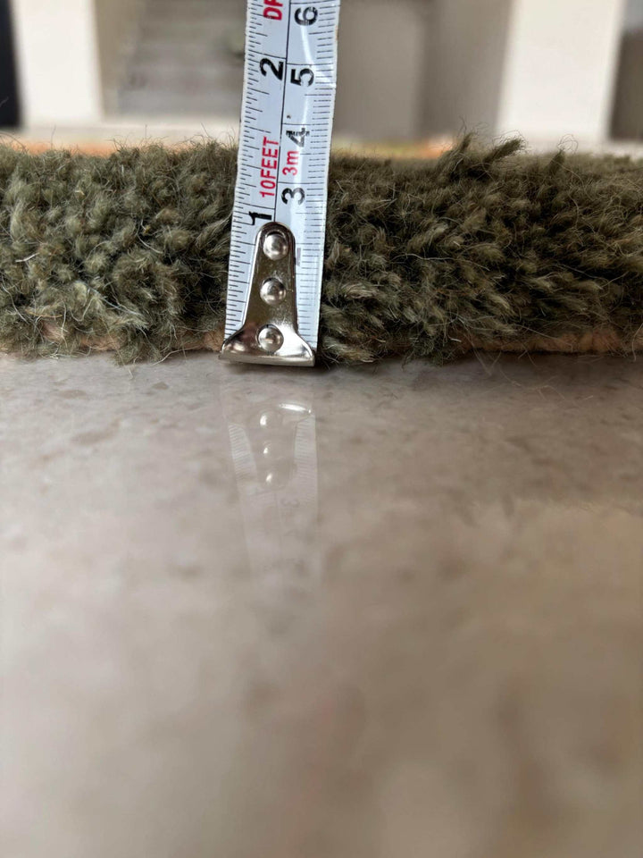 Translation missing: en.Handmade Wool Tufted Moss Rug: Nature-Inspired Forest Floor Carpet