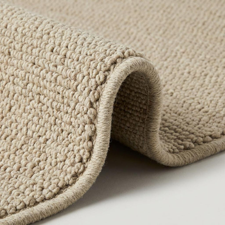 Translation missing: es.Handwoven Chunky Wool Rug – Neutral Farmhouse Texture