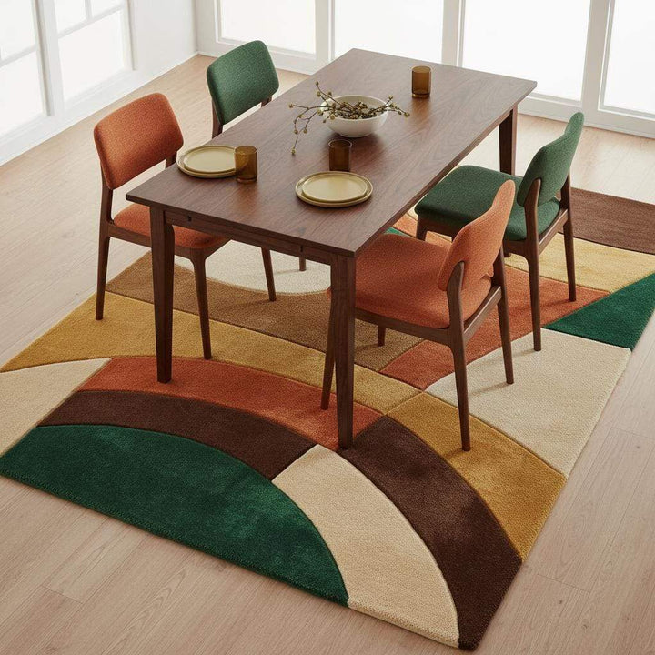 Translation missing: en.Mid Century Modern Abstract Retro Area Rug
