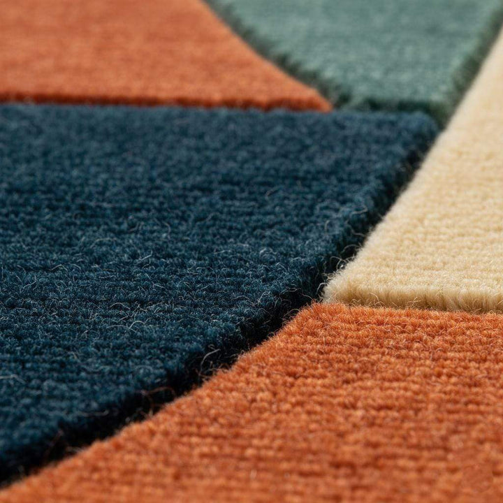 Translation missing: es.Modern Abstract Geometric Area Rug – Bold Colorful Statement Carpet for Living Room